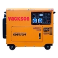 Дизельний генератор 5.5 кВт однофазний Vackson KDE6700T+ATS