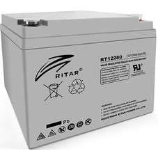  Ritar AGM RT12280 L5, Gray Case, 12V 28Ah 