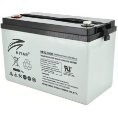 Ritar AGM HR12380W, Gray Case, 12V 100Ah