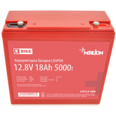 Merlion LiFePO4 12.8V 18AH (4S3P/BMS-20A), (181x77x167) для электротранспорта, 5000 циклов, Q6