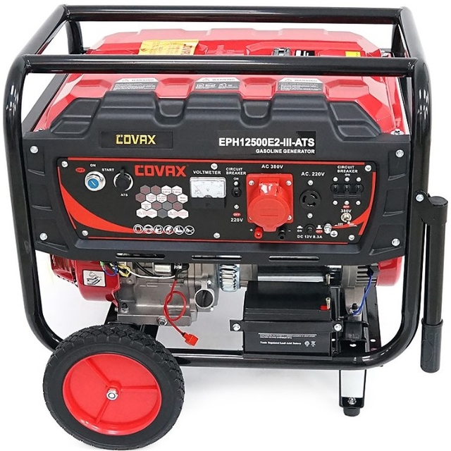 Бензиновий генератор Covax EPH12500E2-lll-ATS, 8.0 кВт