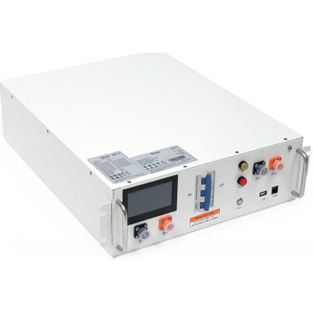 Акумулятор літій-залізо-фосфатний (LiFePo4) Deye HVB750V/100A-EU (Блок керування високовольтною батареєю)