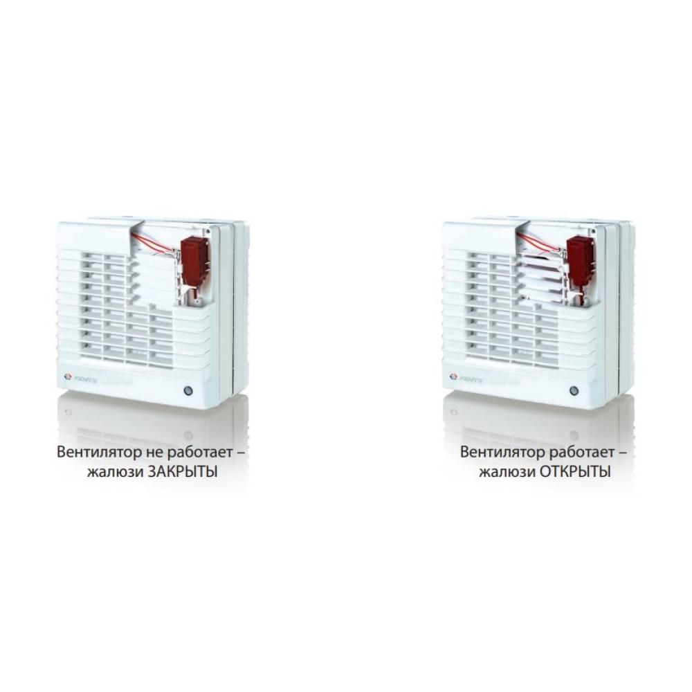 Вытяжной вентилятор настенный Vents 125 МАТ турбо