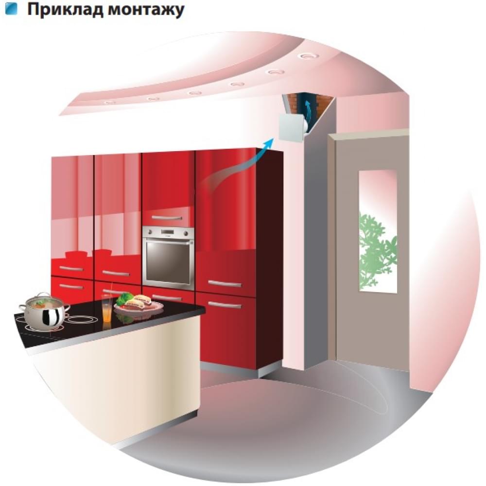 Вытяжной вентилятор настенный Vents СО 100