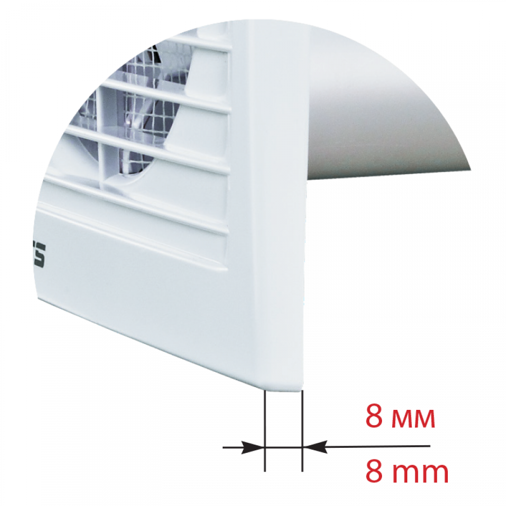 Витяжний вентилятор настінний Vents 100 С К Л турбо