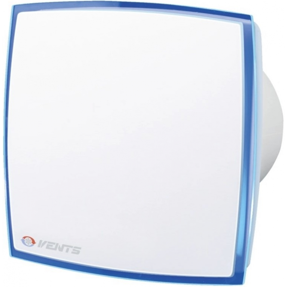 Витяжний вентилятор настінний Vents 150 ЛД Лайт синий