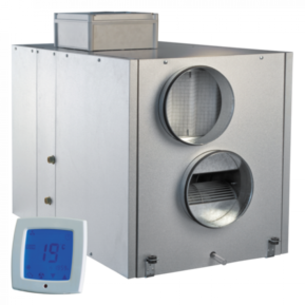 Припливно-витяжна установка Vents ВУТ 2000 ВГ-4 П