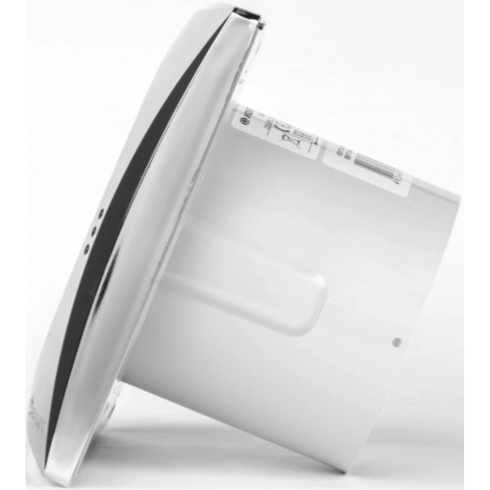 Витяжний вентилятор настінний Vents 100 Квайт Т хром