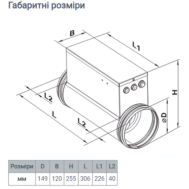 Vents НК 150-1,2-1