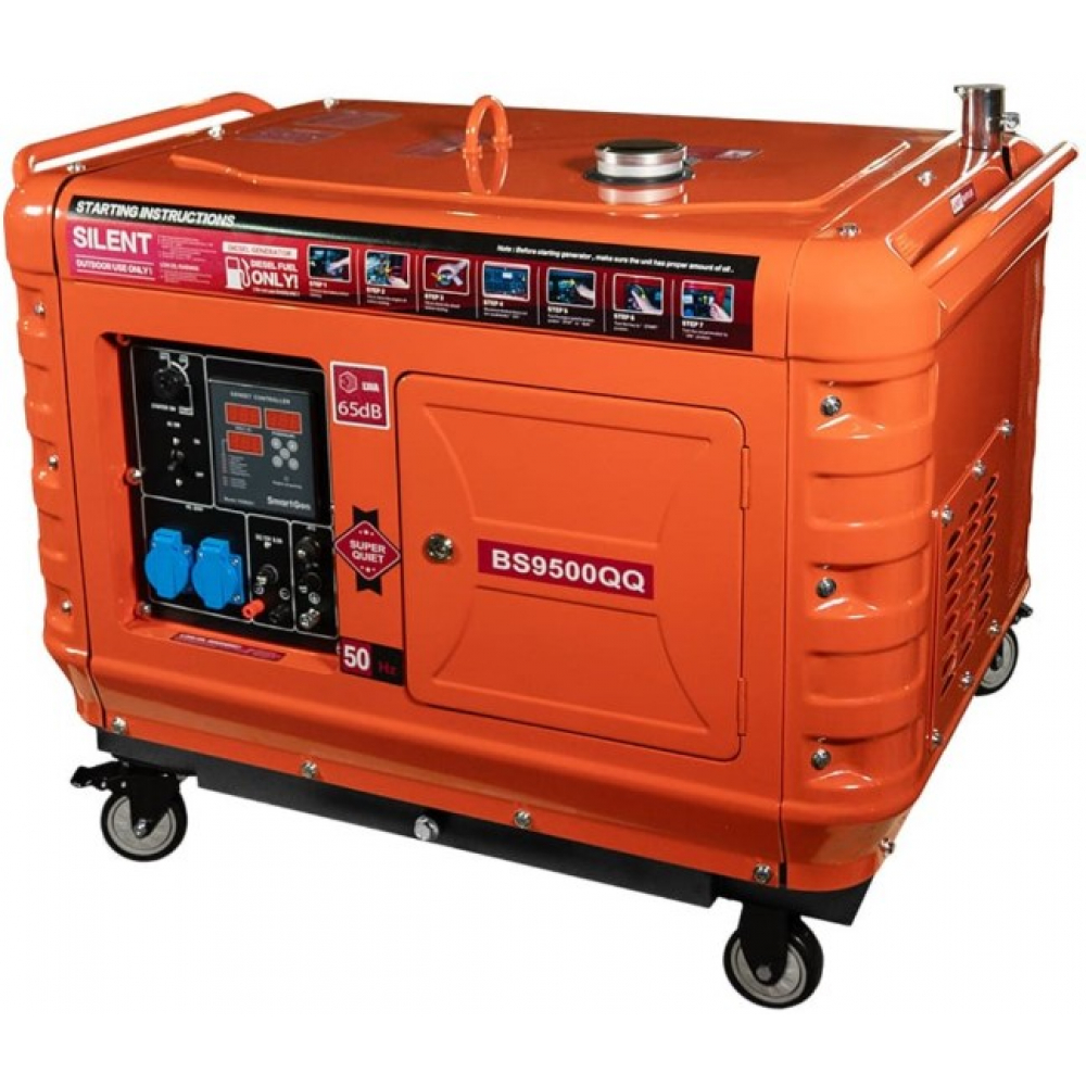 Дизельный генератор Bison BS9500QQ (5,5 кВт)