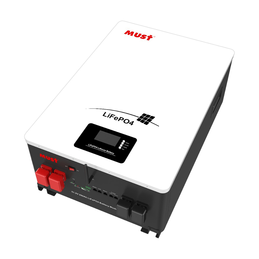 Акумулятор літій-залізо-фосфатний (LiFePo4) Must LP16-48200 LiFePO4 (51.2V/200Ah)