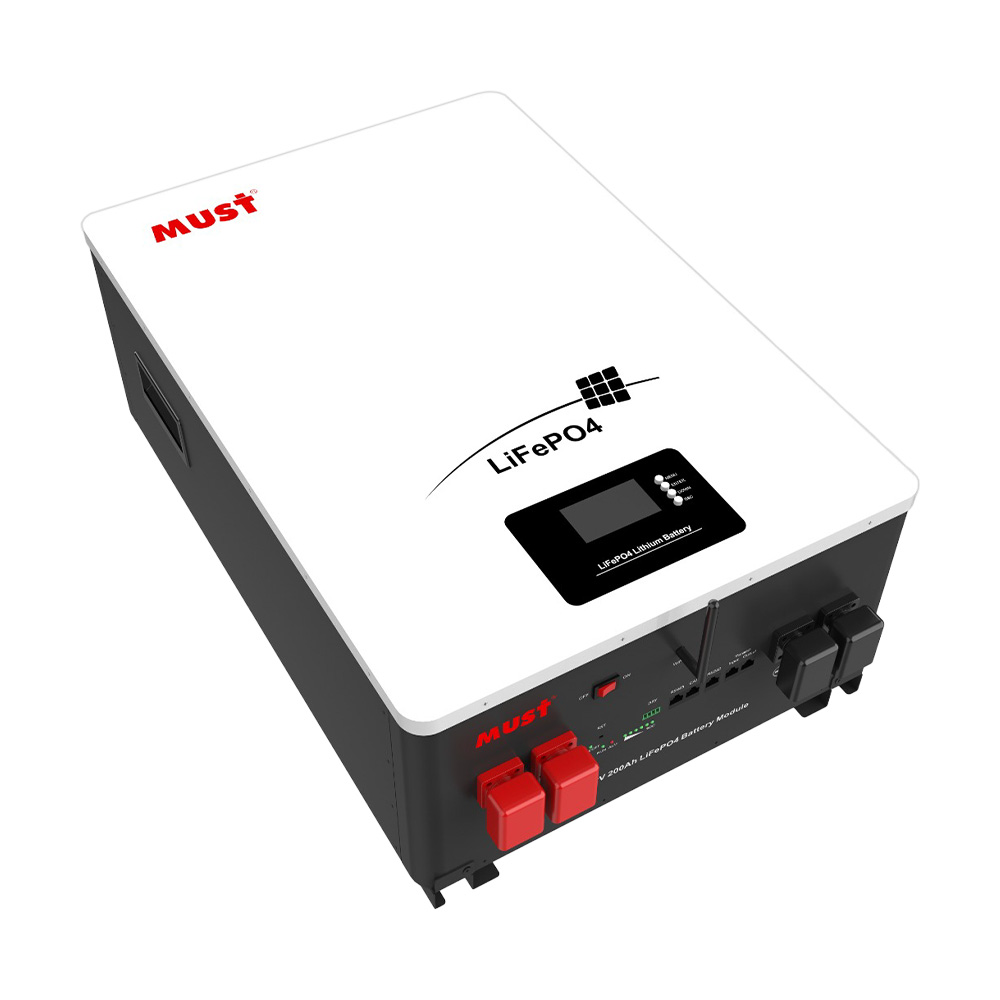 Акумулятор літій-залізо-фосфатний (LiFePo4) Must LP16-48200 LiFePO4 (51.2V/200Ah)