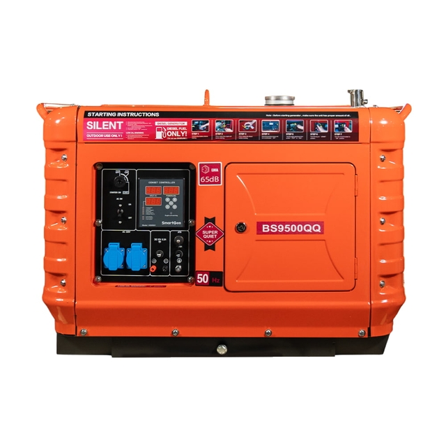 Дизельний генератор Bison BS9500QQ (5,5 кВт)