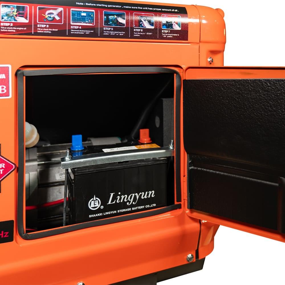 Дизельный генератор Bison BS9500QQ (5,5 кВт)