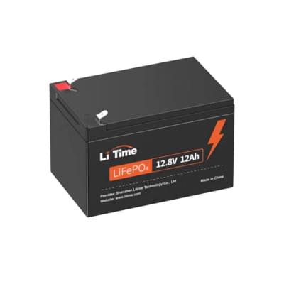 Аккумулятор литий-железо-фосфатный LiTime L12V12-12-BASIC-8-A12 LiFePO4 12.8V 12Ah