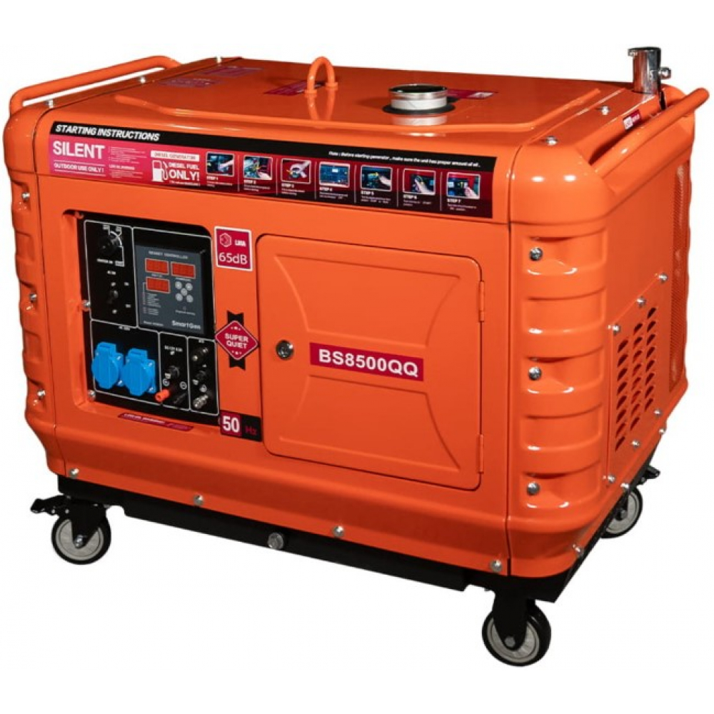 Дизельный генератор Bison BS8500QQ (4,2 кВт)