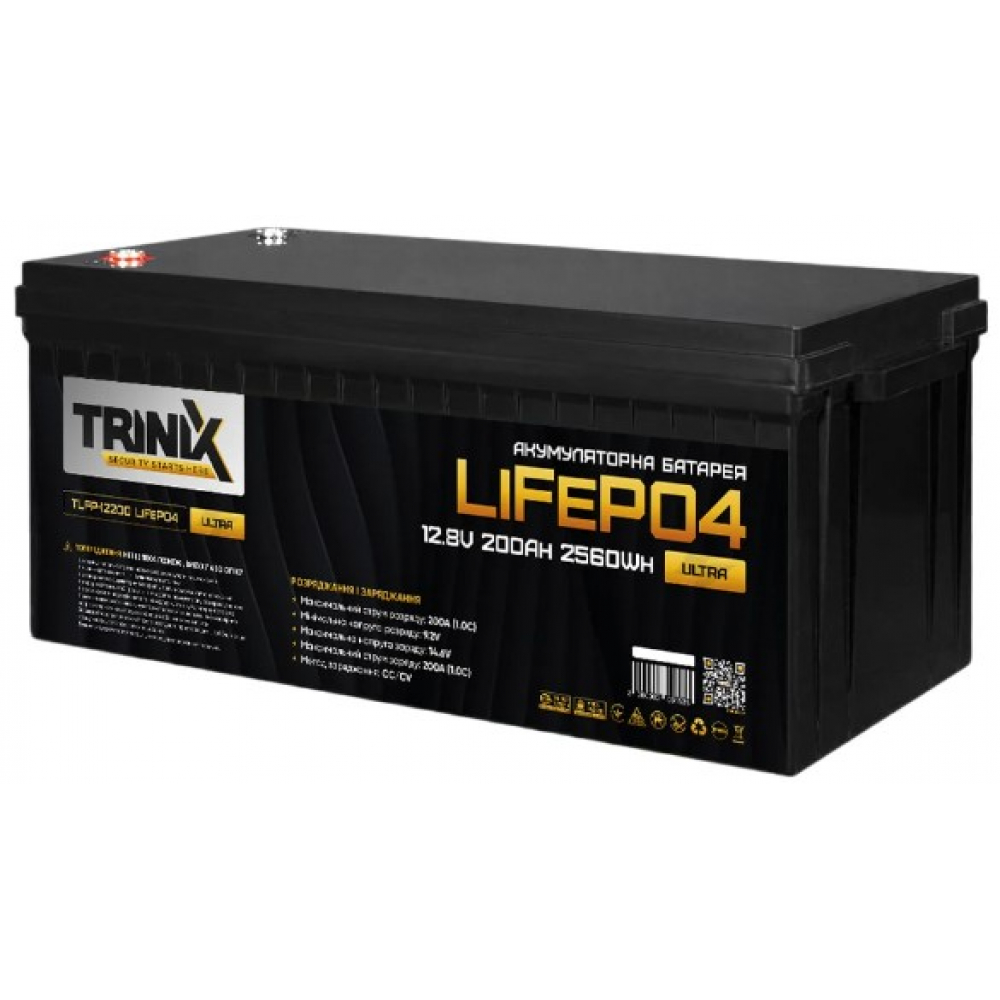 Аккумулятор Trinix TLFP-12200 Ultra LiFePO4 12.8В 200Ач