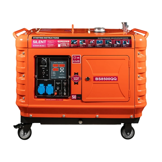 Дизельний генератор Bison BS8500QQ (4,2 кВт)