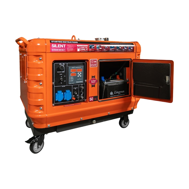 Дизельний генератор Bison BS8500QQ (4,2 кВт)