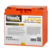 Trinix TLFP-1218 Ultra LiFePO4 12,8V 18Ah (4S) Trinix TLFP-1218 Ultra LiFePO4 12,8V 18Ah (4S)