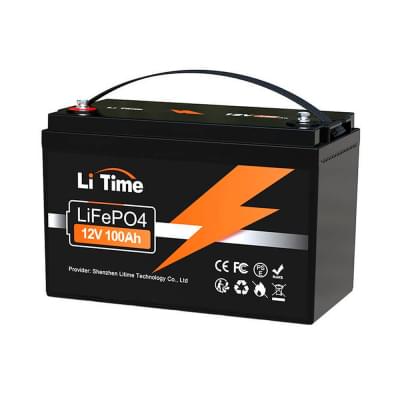 Акумулятор літій-залізо-фосфатний LiTime LiFePO4 LT12V100 12.8V 100Ah