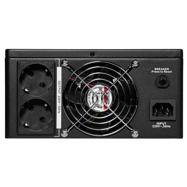 Комплект резервного живлення Kraft інвертор KRF-SAVR600VA/600W-12V + АКБ Trinix TGL12V200Ah/20Hr GEL