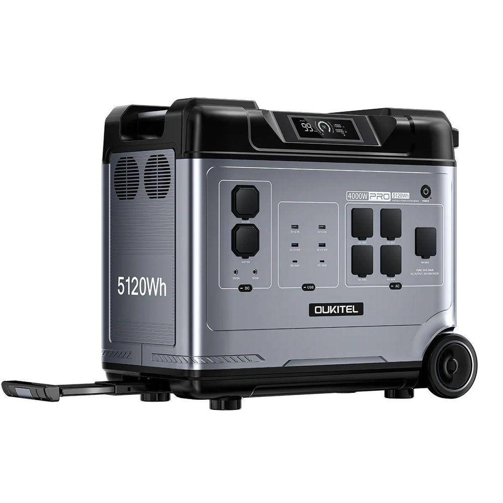 Портативная зарядная станция Oukitel P5000E Pro 4000W 5120Wh