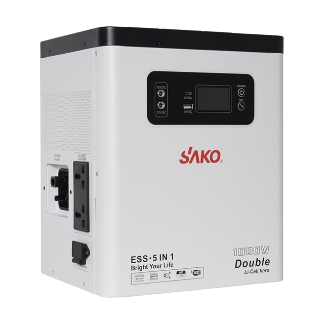 Зарядная станция Sako Alpha-ESS-1000W/2KWh. 2009.6 Вт*ч (1 кВт)