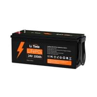LiTime LiFePO4 LT24V100 25.6V 100Ah LiTime LiFePO4 LT24V100 25.6V 100Ah