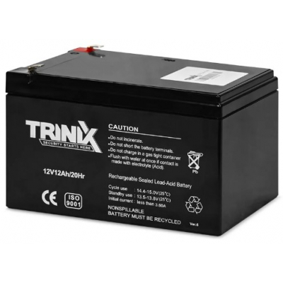 Аккумулятор свинцово-кислотный (AGM) Trinix 12V 12Ah/20Hr AGM (12V 12Ah)