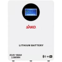 Sako Li-Sun series SK-25.6V100Ah LiFePO4 2560Wh
