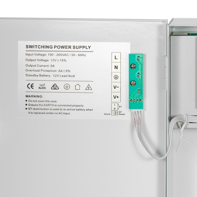 ИБП Kraft PSU-1205/8CH