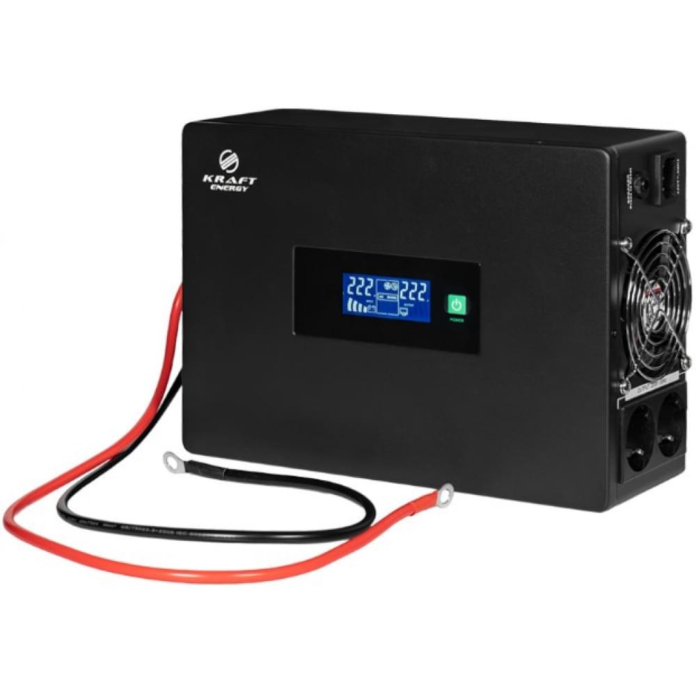 Комплект резервного питания Kraft инвертор KRF-SAVR1000VA/1kW-12V + АКБ Trinix TGL12V100Ah/20Hr GEL