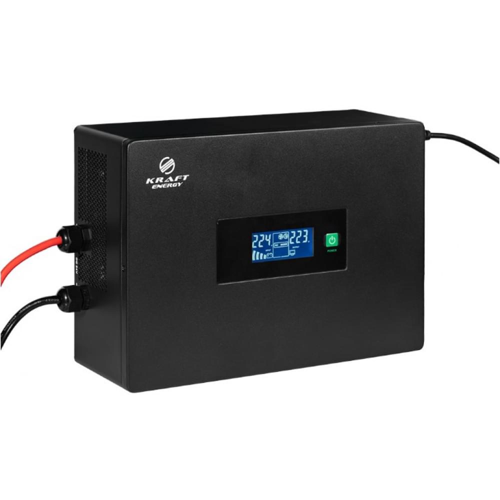 Комплект резервного питания Kraft инвертор KRF-SAVR1000VA/1kW-12V + АКБ Trinix TGL12V100Ah/20Hr GEL