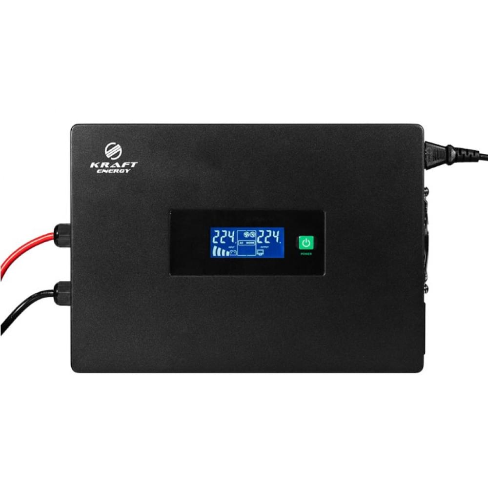 Комплект резервного питания Kraft инвертор KRF-SAVR1000VA/1kW-12V + АКБ Trinix TGL12V100Ah/20Hr GEL