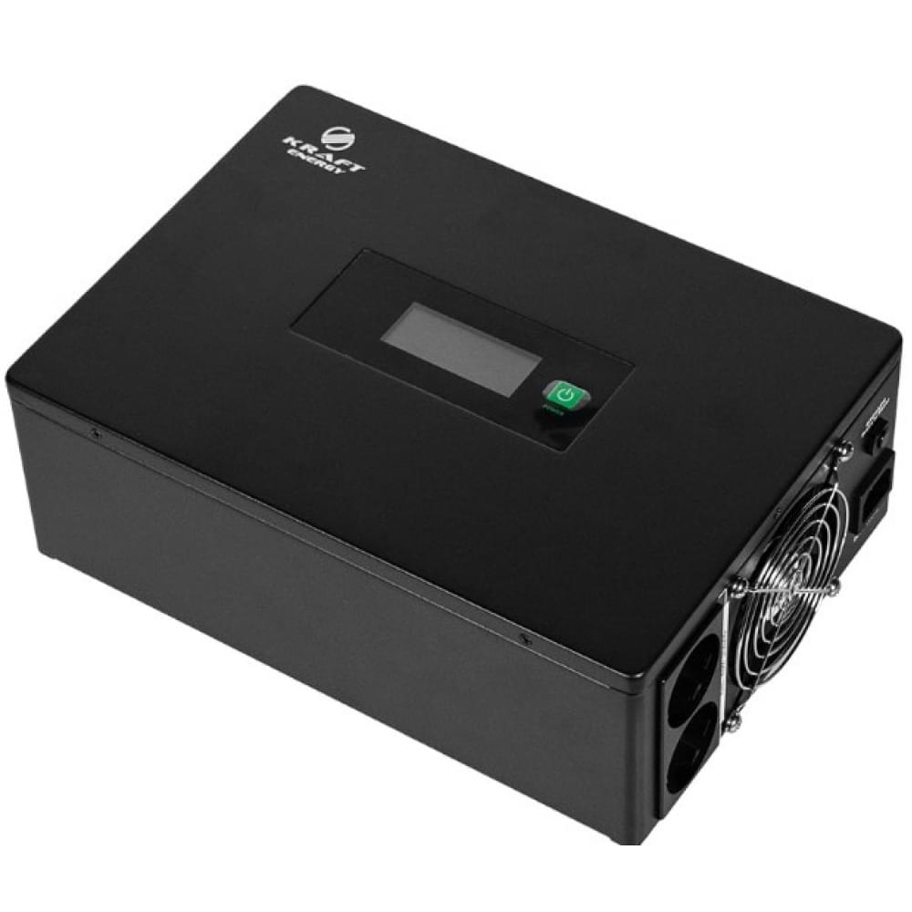 Комплект резервного питания Kraft инвертор KRF-SAVR1000VA/1kW-12V + АКБ Trinix TGL12V100Ah/20Hr GEL