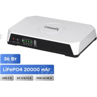 Trinix TRX-MUPS-3648PoE (20000mAh LiFePo4) 5V/9V/12V/24V/48V/PoE, LiFePo4 4*5Ah