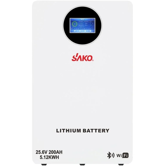 Акумулятор літій-залізо-фосфатний Sako Li-Sun series SK-25.6V200Ah LiFePO4 5120Wh