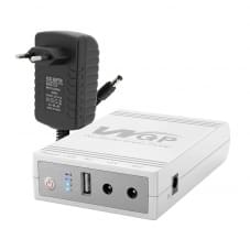 Комплект резервного живлення WGP Mini UPS103C 16000mAh та блок живлення SPF-1202B 12V/2A (24W)