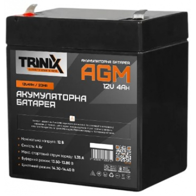 Акумулятор Trinix 12V 4Ah/20Hr AGM