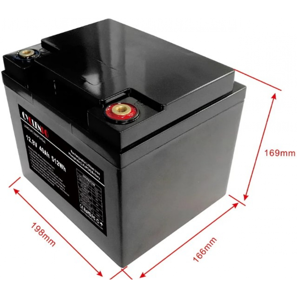 Аккумулятор Cyclen 12.8V 40AH LiFePo4