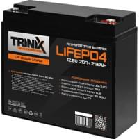 Trinix LFP 12V20Ah LiFePO4 12.8В 20А*год 