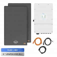 Комплект резервного питания Deye SUN-6K-SG05LP1-EU и аккумуляторная батарея 51.2В Voltsmile W1 Classic