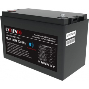 Cyclen 12,8V 100Ah LiFePo4 (подогрев/Bluetooth)
