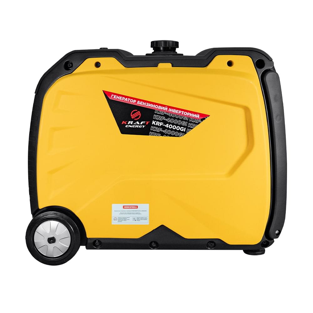Інверторний бензиновий генератор Kraft KRF-4000GI 3.8 кВт
