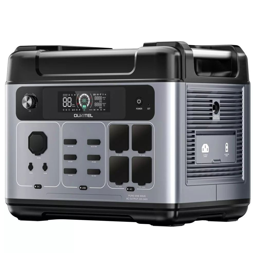 Портативная зарядная станция Oukitel P2001E Plus 2400W 2048Wh