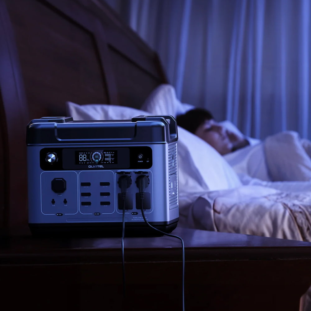 Портативная зарядная станция Oukitel P2001E Plus 2400W 2048Wh