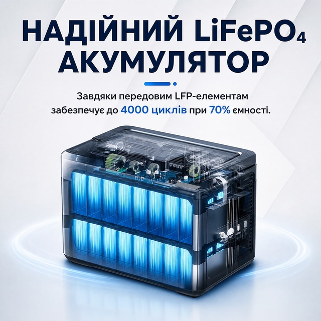 Зарядная станция Oukitel P1000E PLUS 1800W 1024Wh