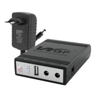 WGP Mini UPS 1032 Black 10400mAh та блок живлення SPF-1202B 12V/2A (24W) 