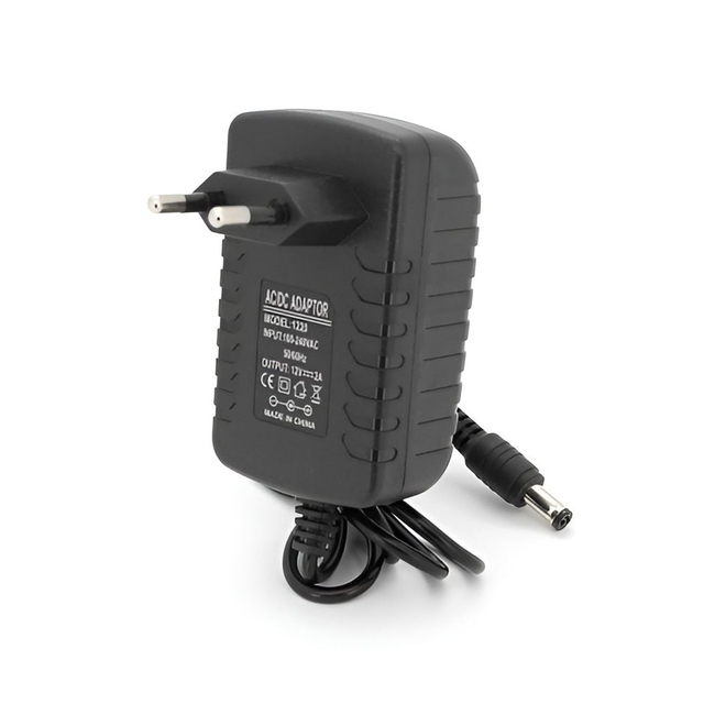 Комплект резервного живлення  WGP Mini UPS1032 Black 10400mAh та блок живлення SPF-1202B 12V/2A (24W)